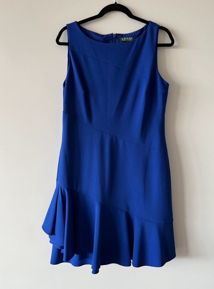 Ralph Lauren Electric Blue Dress