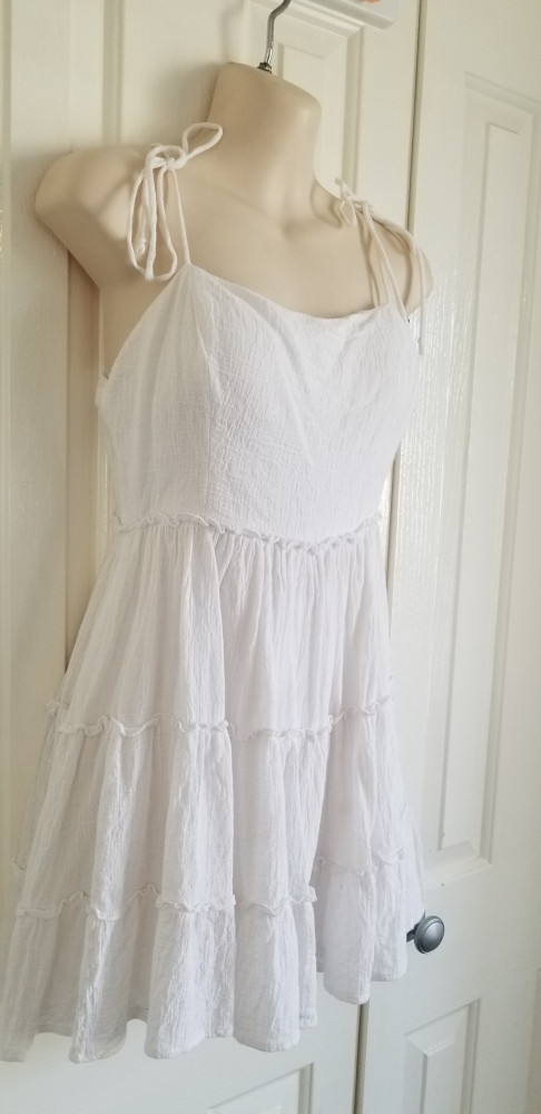 Mooloola white summer dress 