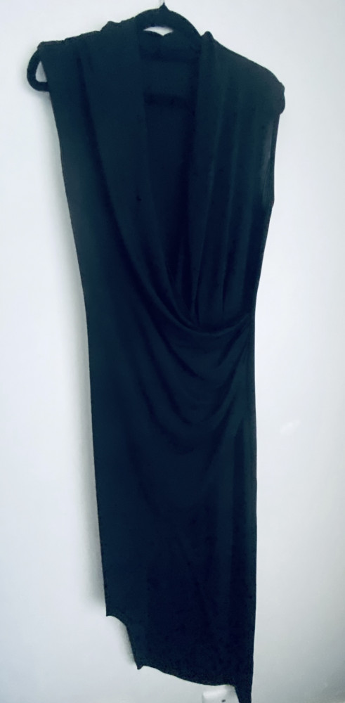 Sheike Black Cocktail Dress
