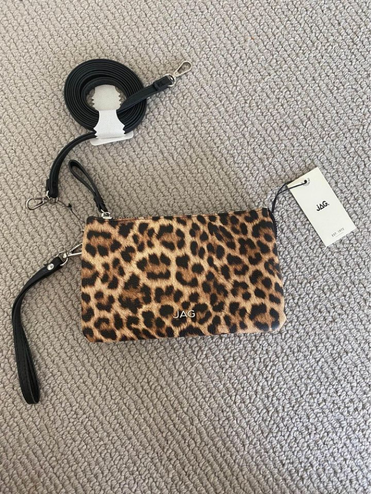 JAG Crossbody Leopard Print Bag A$20  · In stock
