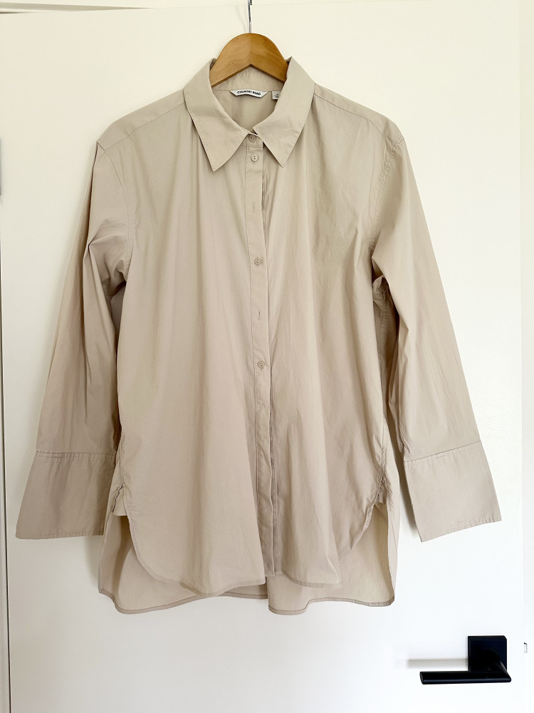 COUNTRY ROAD Size 16 MODERN SHIRT IN BEIGE