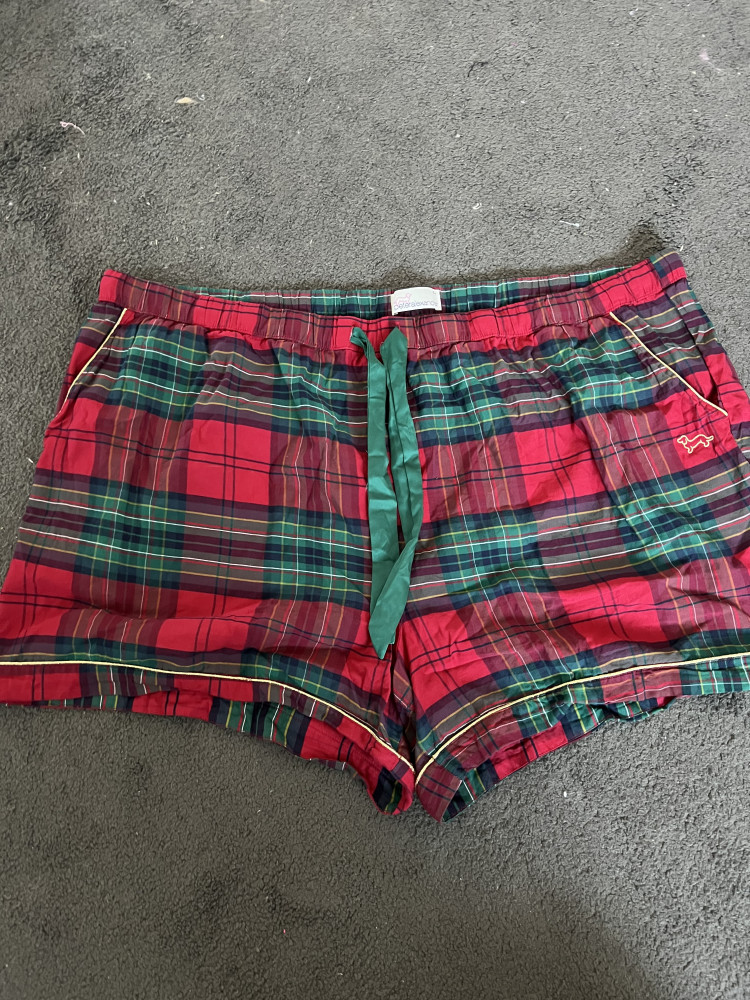 Xmas Tartan Pj Shorts