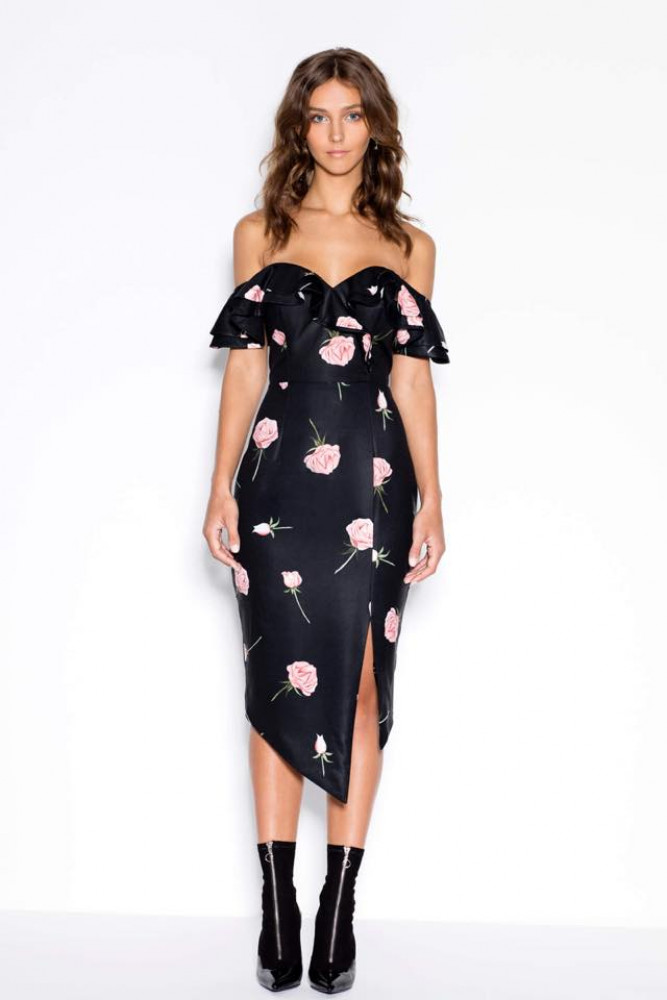 Revolving Roses Dress