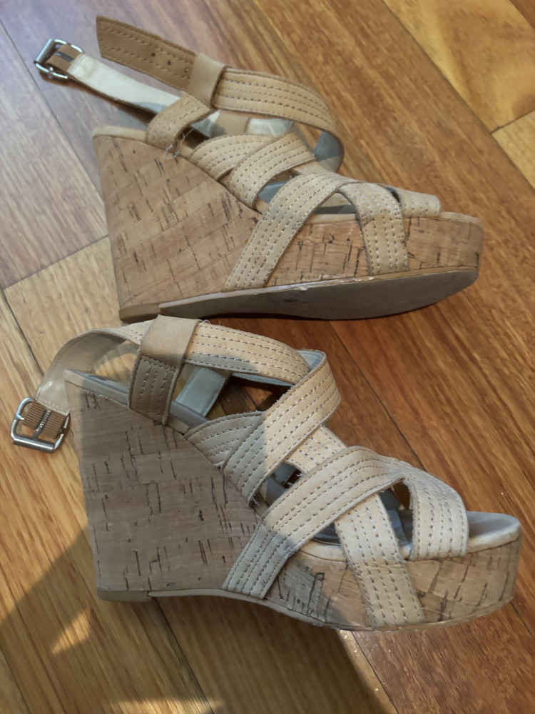 Wittner cork wedge beige so comfy