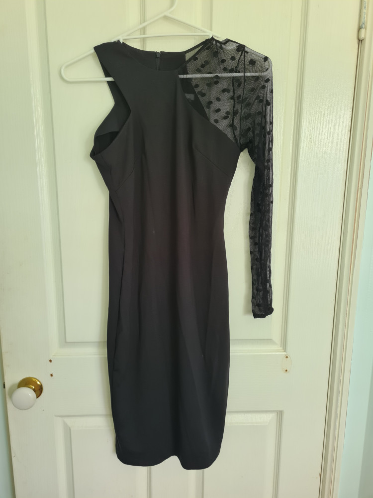 Black formal dress