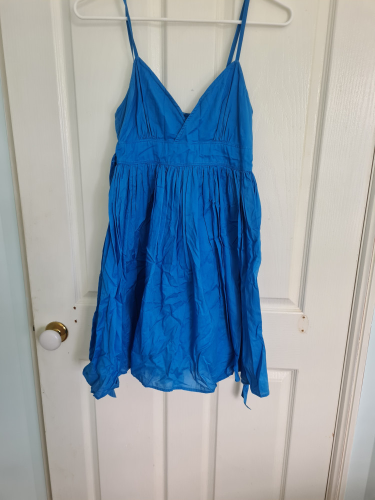 Blue summer dress