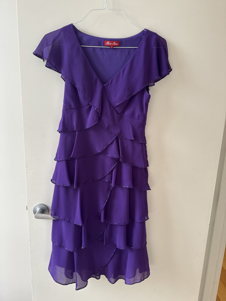 Chiffon layered dress
