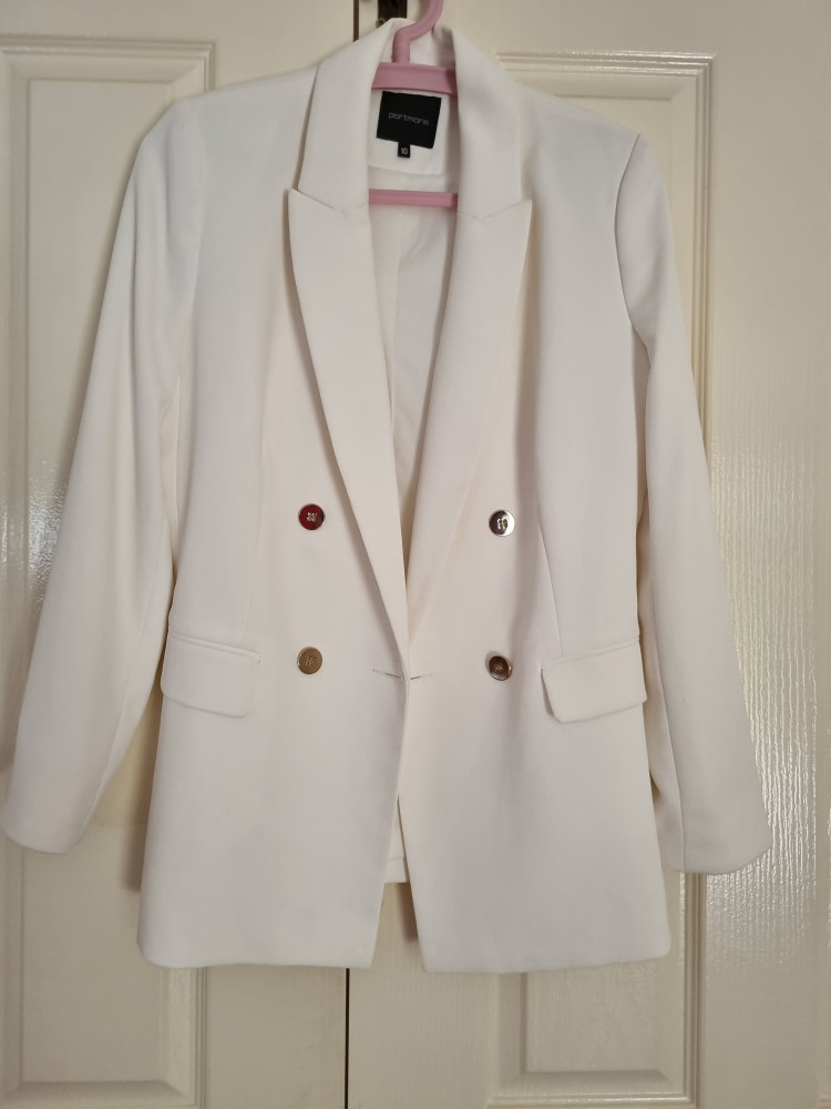 Portmans blazer, off-white size 10