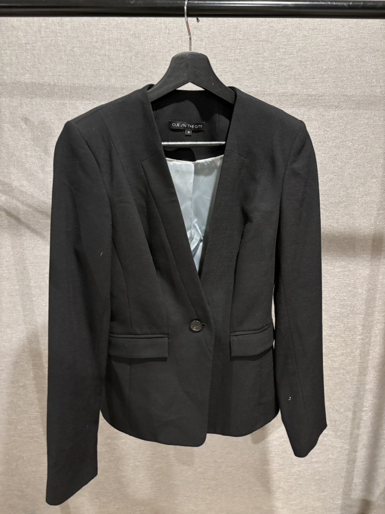 black blazer
