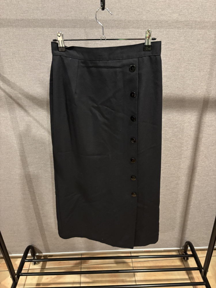 vintage button skirt
