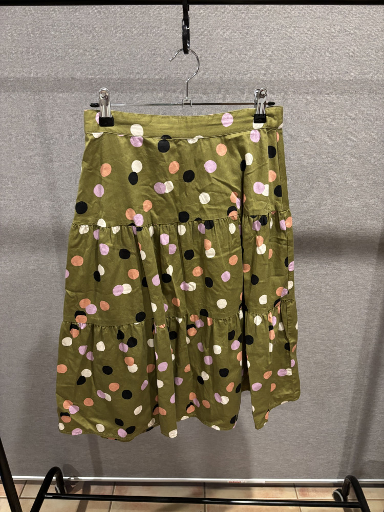 polka dot skirt