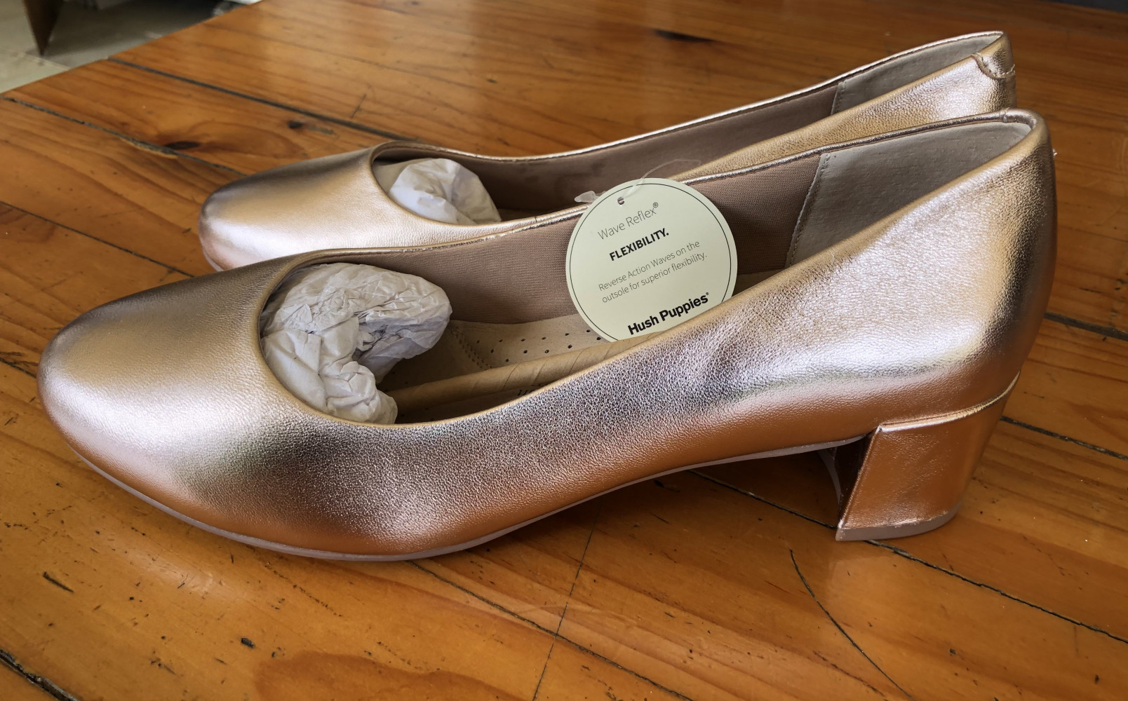 Rose Gold Dress Shoes