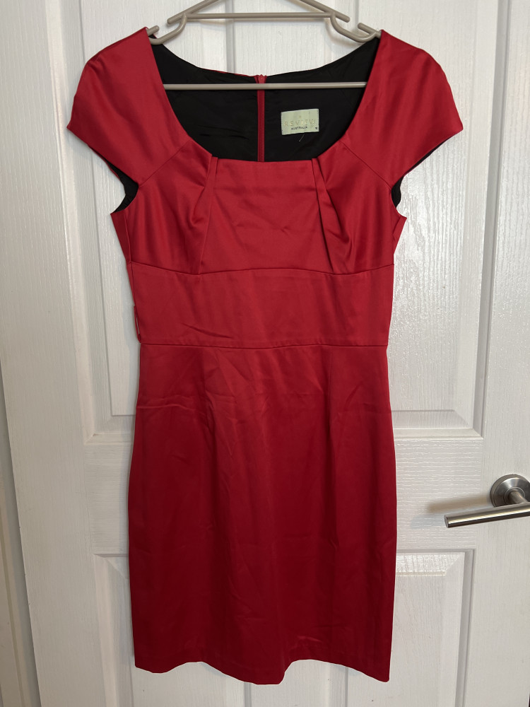 Red Review Dress