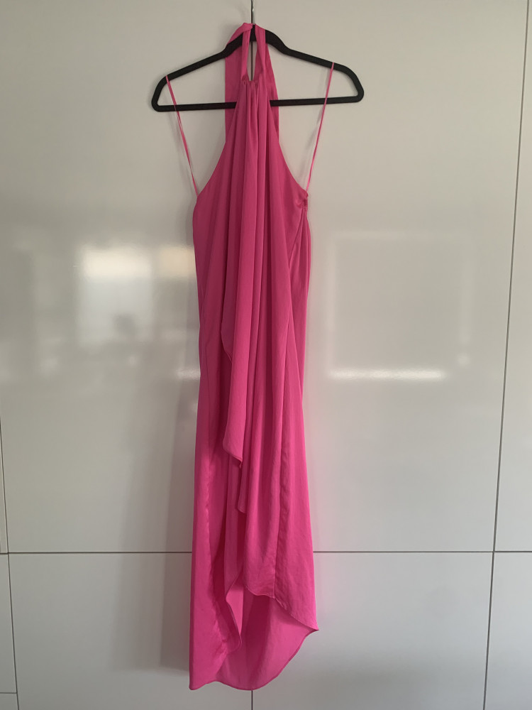 Pink halter neck maxi by Witchery